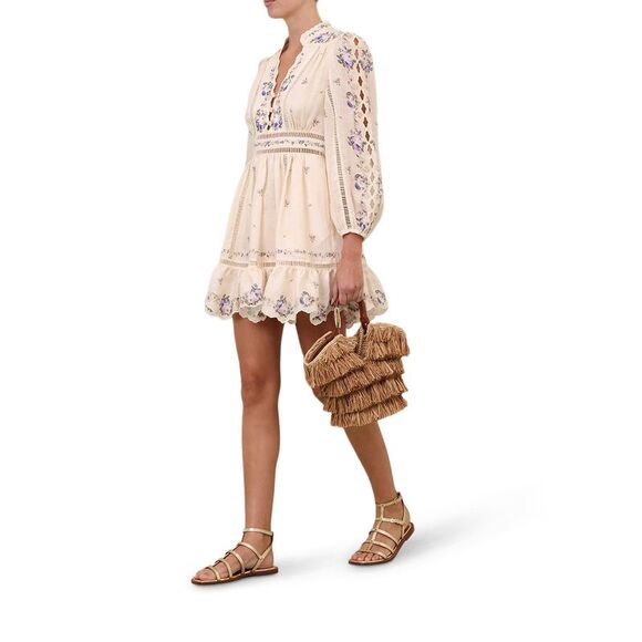 Zimmermann Women Patience Mini Dress - Picture 2 of 4